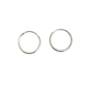 NWT 14 kt WG 10mm endless hoop nose body ring